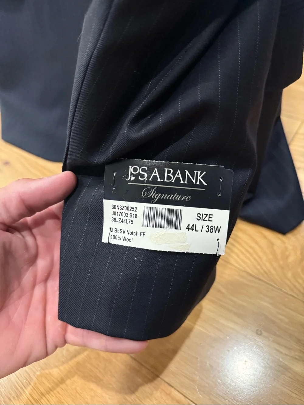 Jos. A. Bank Pinstripe Two-Button Suit